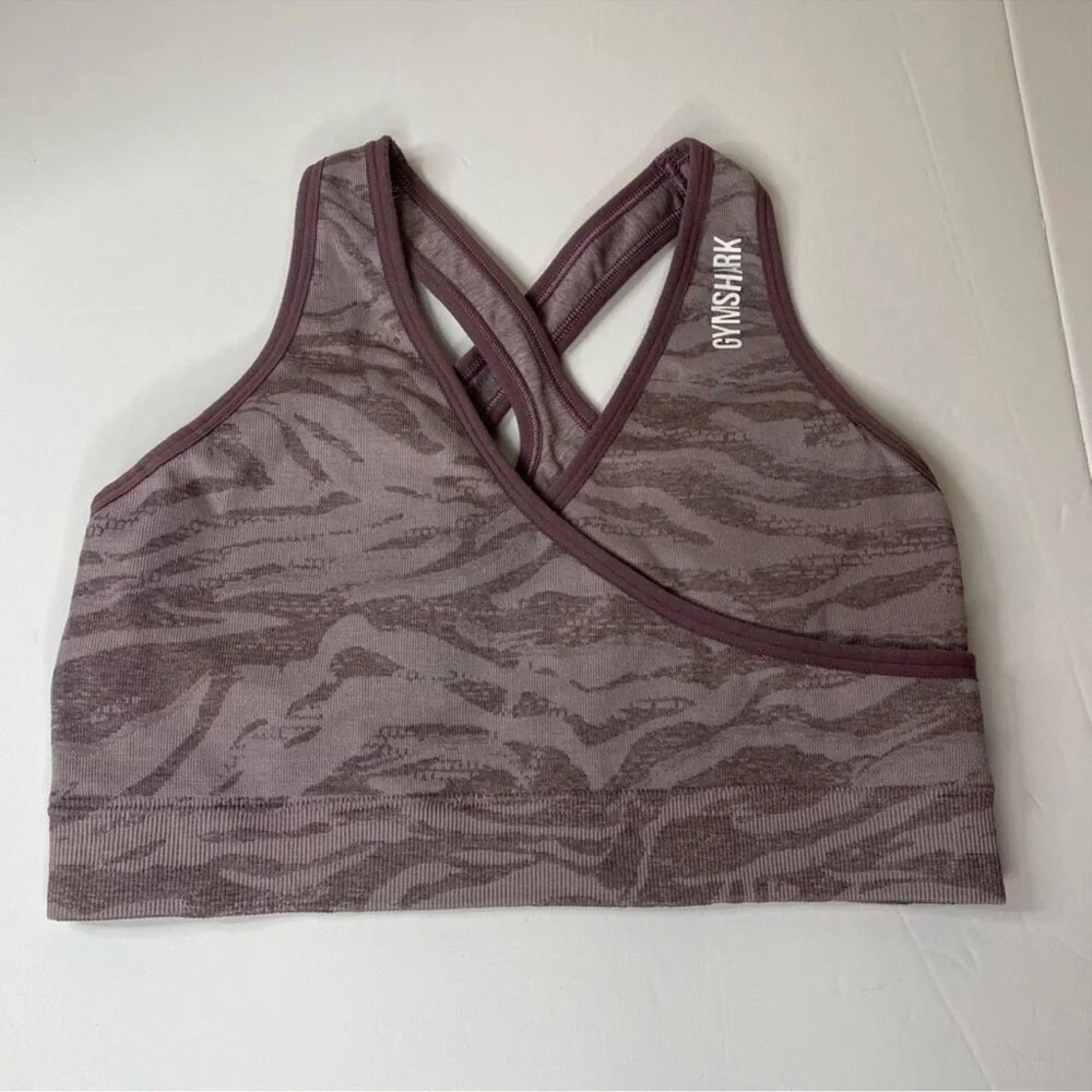 Gymshark Women's Sports Bra Set - Teal, Black, Olive, and purple - Picture 2 of 4